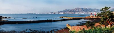 《春色浸染石岛港》