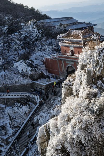 雪后南天门
