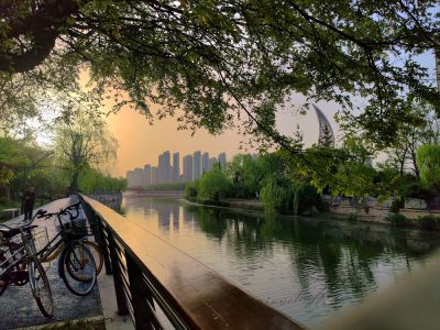 五柳闸晨曦
