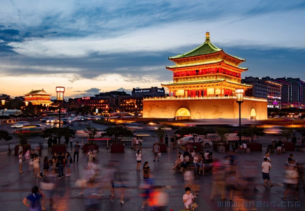 古城夜色