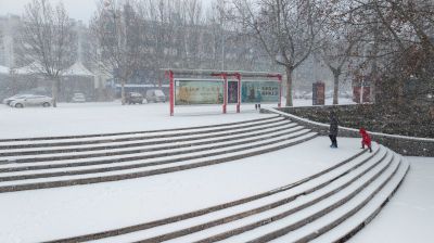 《风雪中》