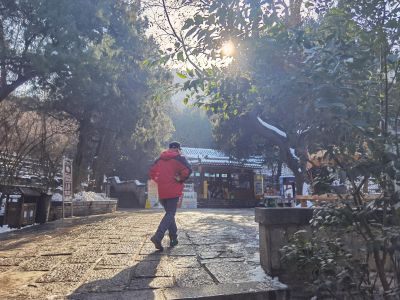 千佛山冬日雪景（4）