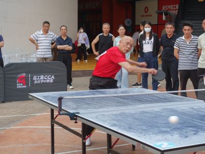 接地气的社区乒乓球比赛6