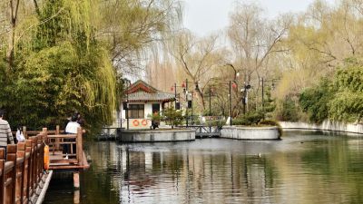远眺东船闸