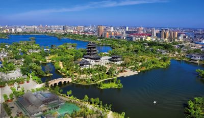 鸟瞰明湖