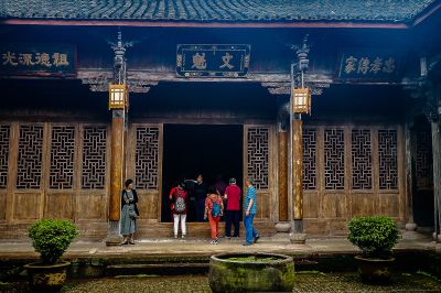 丽水河阳古民居