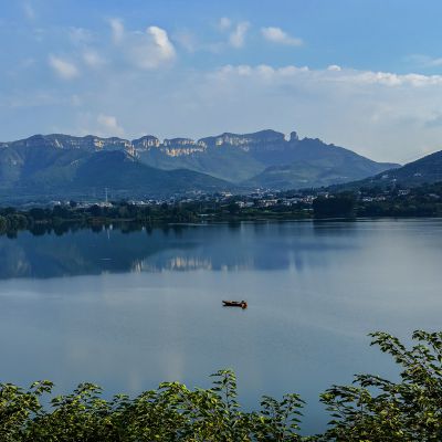 闲上山来看野水，忽于水底见青山——卧虎山水库20250914