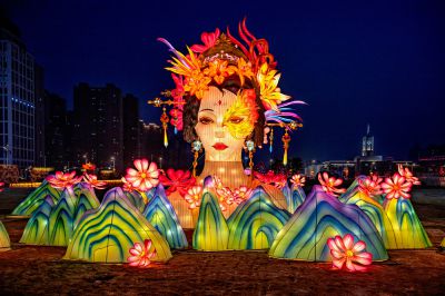 迎春花灯