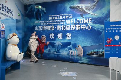 山东博物馆观展