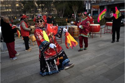 街头的娱乐