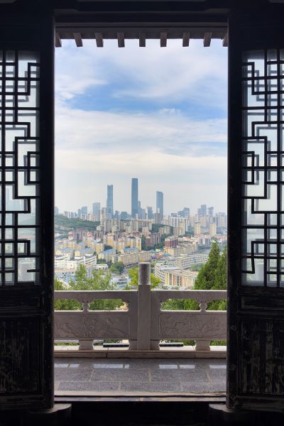 门外