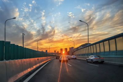 2024年9月23日南绕城高架落日