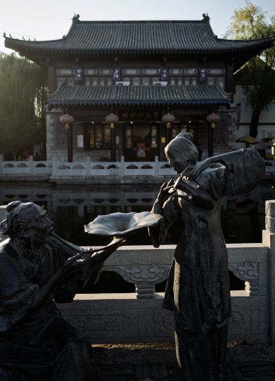 百花洲畔