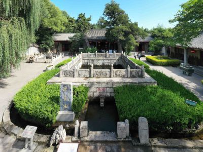 航拍洪范池