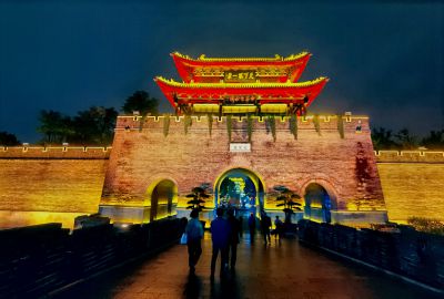 夜色台儿庄 （2）