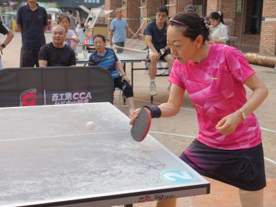 接地气的社区乒乓球比赛5