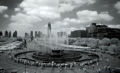 泉城广场音乐喷泉