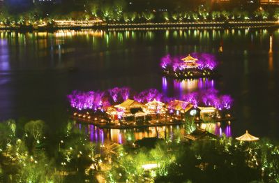 明湖夜色（3）