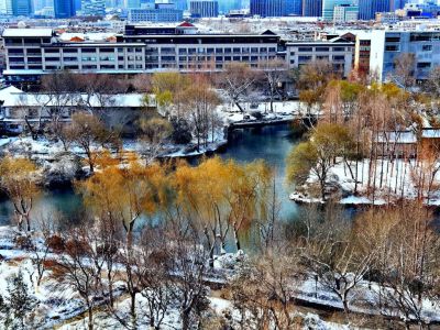 雪后大明湖：淡妆素裹的诗意仙境（2）
